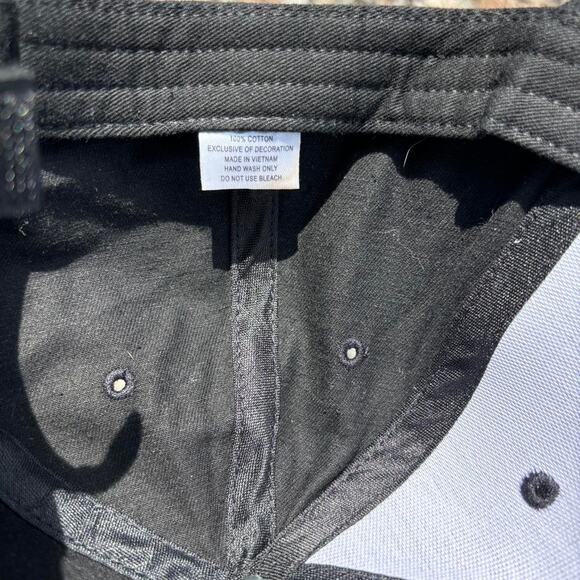 Y2K Black & Green Dad Hat! Nascar Style - Picture 7 of 7